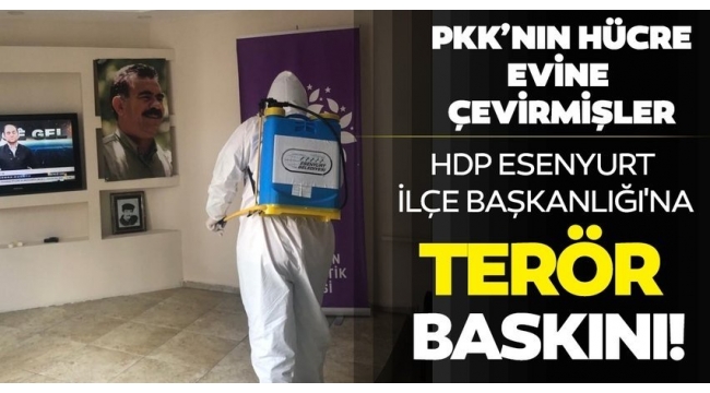 CHPLİ ESENYURT BELEDİYESİ MİLLİ BİR DURUŞ SERGİLEYEREK , HDP İLÇE BAŞKANLIĞINDAKİ TERÖRİST FOTOĞRAFLARI PAYLAŞTI!