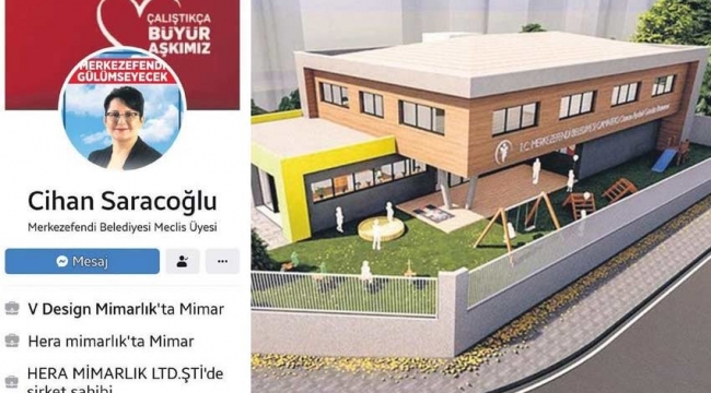 Belediye projesini şirketine peşkeş çekti!