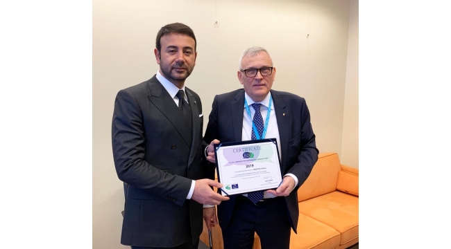 BEŞİKTAŞ BELEDİYE BAŞKANI RIZA AKPOLAT'A AVRUPA'DAN ÖDÜL GELDİ..