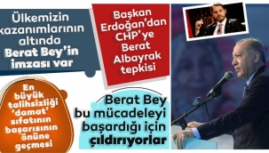 Cumhurbaşkanı Erdoğandan CHPye Berat Albayrak tepkisi: Kuduruyorlar...