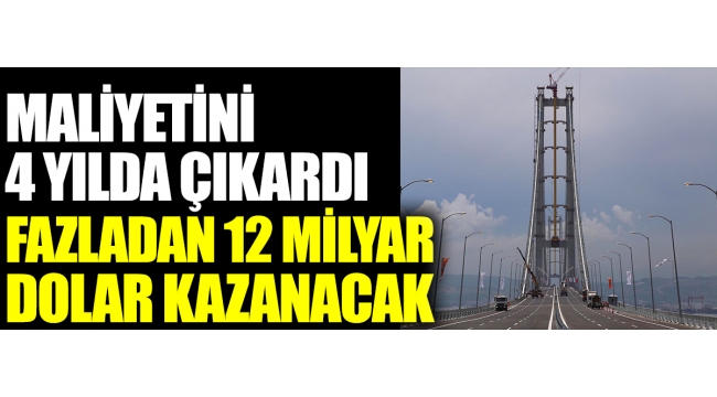 BİR HALK BÖYLE SOYULUYOR! MALİYETİNİ 4 YILDA ÇIKARDI FAZLADAN 12 MİLYAR DOLAR