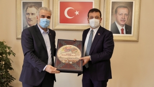 İBB Başkanı Ekrem İmamoğlu'ndan yeni AKP il başkanına ziyaret