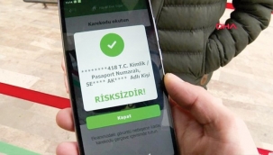 Koronavirüs pozitif vatandaşların HES uygulamasında risksiz oldukları ortaya çıktı!