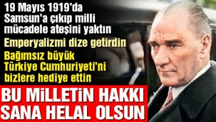 19 Mayıs 1919 Kurtuluşa giden yol