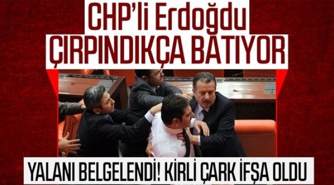 CHP İstanbul Milletvekili Aykut Erdoğdunun ipliği pazara çıktı! Çırpındıkça batıyor