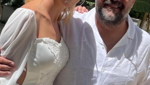 Ece Erken ve uzun zamandır aşk yaşadığı avukat sevgilisi Şafak Mahmutyazıcıoğlu evlendi.