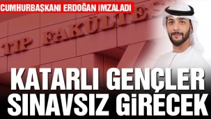 TÜrkler kendi ülkesinde bir garip , Türkler sınavla,Katarlılar sınavsız tıp fakültesine girecek....