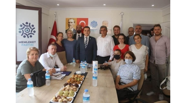 MEMLEKET PARTİSİ BÜYÜKÇEKMECE İLÇE BAŞKANI KAYA KESKİNKILIÇ SEÇİLDİ.