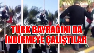 Antalyada göndere Afganistan bayrağı çekildi