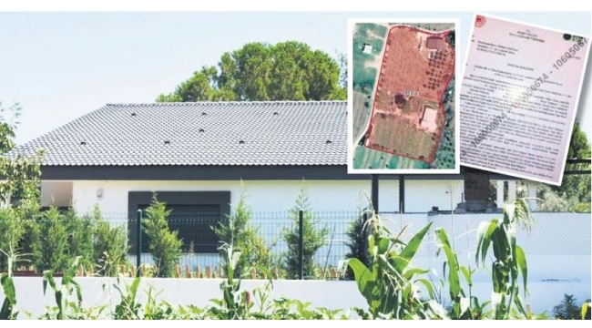 Herkes Yolunda ! Belediye başkanının eşi kümes için başvurdu villa yaptırdı!