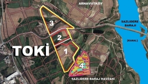 Kanal İstanbulda beton çılgınlığı başladı 