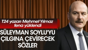 Süleyman Soyluyu çılgına çevirecek sözler! T24 yazarı Mehmet Yılmaz fena yüklendi