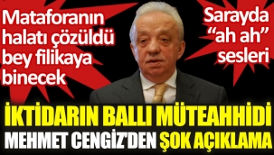 İktidarın ballı müteahhidi Mehmet Cengizden şok açıklama! Mataforanın halatı çözüldü bey filikaya binecek