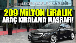 Gençlik ve Spor Bakanlığı tasarrufu kabul etmedi: Lüks araç merakı...