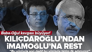 Kılıçdaroğlu'ndan koltuk sevdalısı İmamoğlu'na rest: Bu yürüyüş son değil bu yürüyüş bizim ilk adımımız .