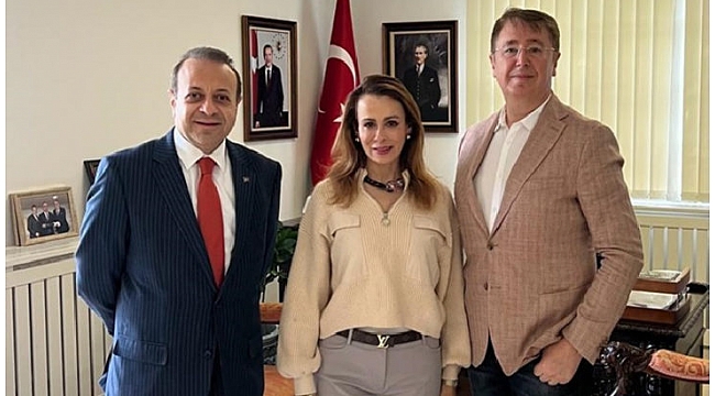 Kılıçdaroğlu'nun danışmanı İbrahim Uslu'dan Egemen Bağış'a ziyaret