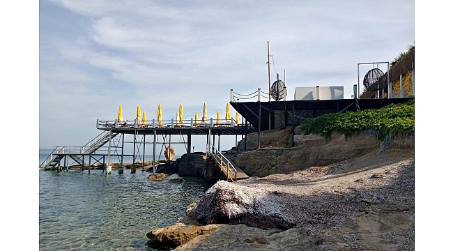 For You Otuzbeş Otel kaçak iskele yaptı! 