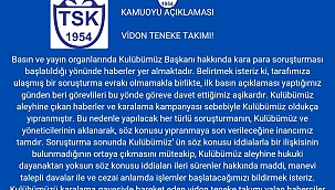 Tuzlaspor Başkanı Mehmet Berzan'dan açıklama