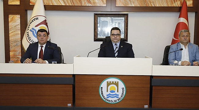 Marmaraereğlisi Belediyesi'nde Meclisi Komisyon kararları onaylandı