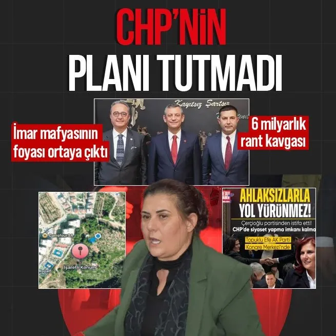 CHP'nin planı tutmadı! İmar mafyasının Aydın'daki 6 milyarlık rant foyası ortaya çıktı