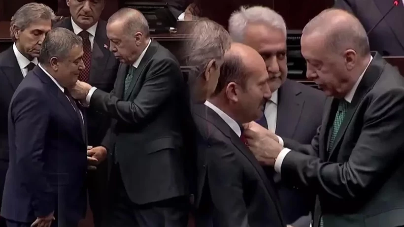 Aksu ve Sarayönü Belediye Başkanları AK Parti'ye Katıldı! Rozetlerini Cumhurbaşkanı Erdoğan Taktı