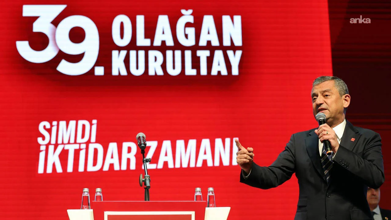 Özgür Özel'den teşekkür konuşması: "Türkiye'ye gösterdiniz ki Cumhuriyet Halk Partisi iktidara hazırdır" 