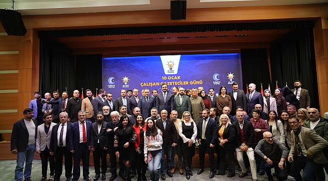 AK Parti İstanbul'dan Çalışan Gazeteciler Günü'ne Özel Program 