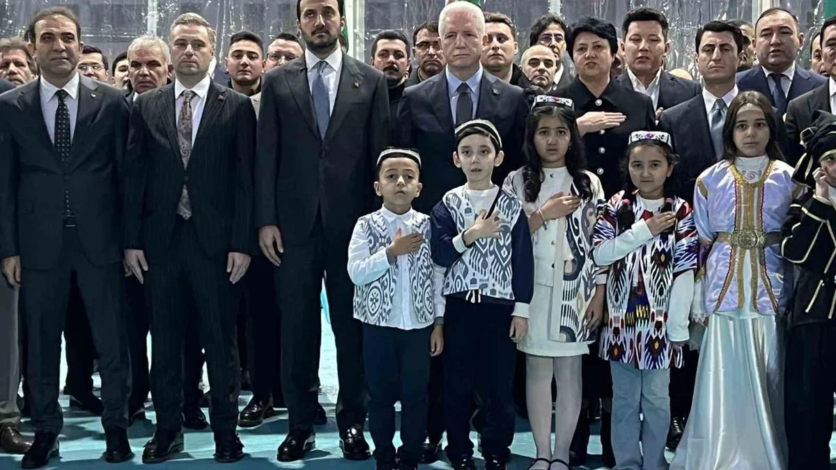 Bakırköy İstanbul'da Özbekistan Devlet Okulu'nun Yapımına Yönelik Tören Gerçekleştirildi