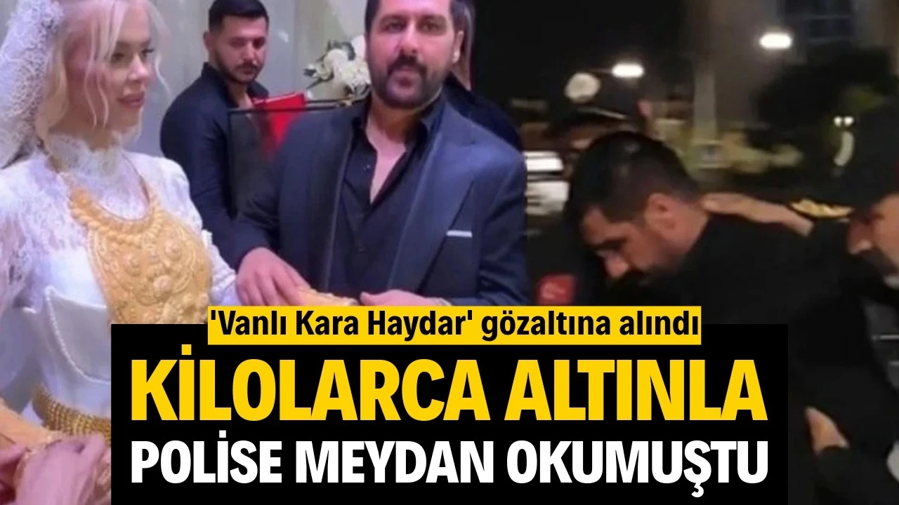 Sosyal Medya Fenomenine Kelepçe: 'Vanlı Kara Haydar' Kara Paradan Tutuklandı